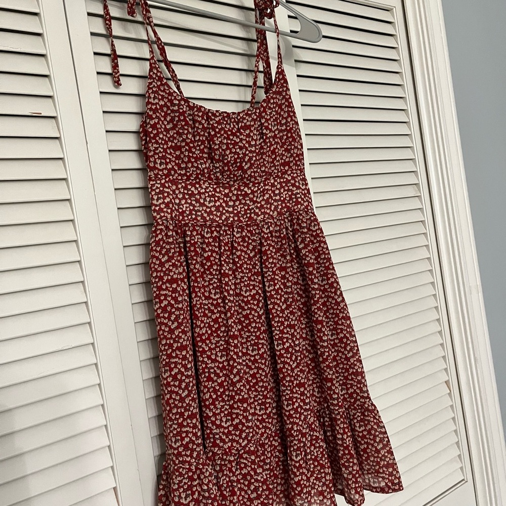Princess Polly Red Floral Dress